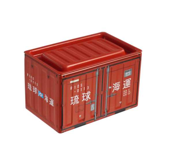 ブリック コンテナ 離島 8×5×高さ5.4cm ［色柄指定不可］ (100円