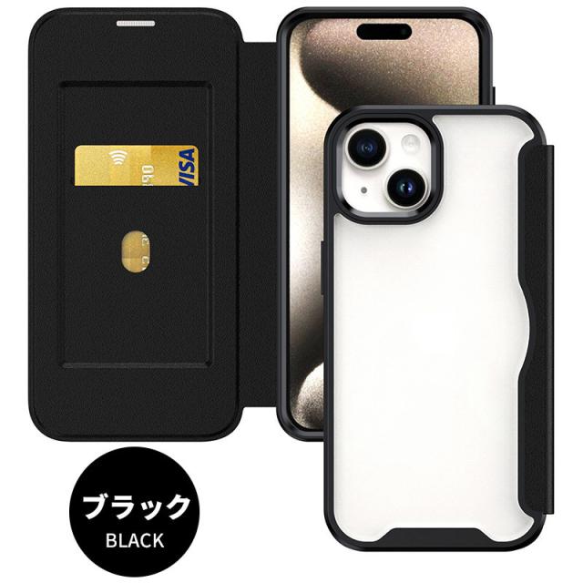 iPhone17ケース 手帳型 iPhone16 Pro ケース 手帳型 背面クリア