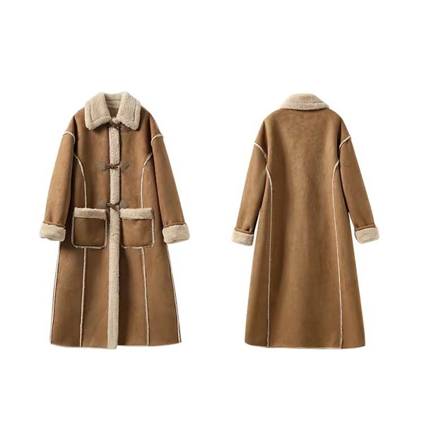 ダッフルコート レディース キャメル ピンク ロング かわいい ボア