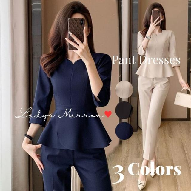 結婚式パンツドレス 結婚式パンツスタイル 結婚式パンツスーツ 結婚式ドレスパンツ 黒 20代 30代 40代 パーティードレス かっこいい お呼ばれ 結婚式セットアップ パンツドレス セットアップ 春 夏 秋 可愛い セミフォーマル 二次会 同窓会