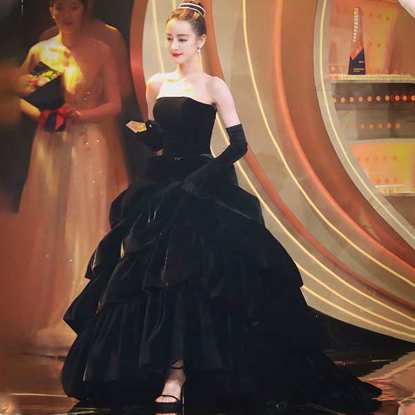 カラードレス ドレス 黒 前撮り ウエディングドレス ウェディング