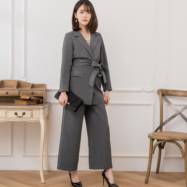 結婚式 パンツスーツ 礼服 パンツスタイル 韓国 レディース 秋 冬