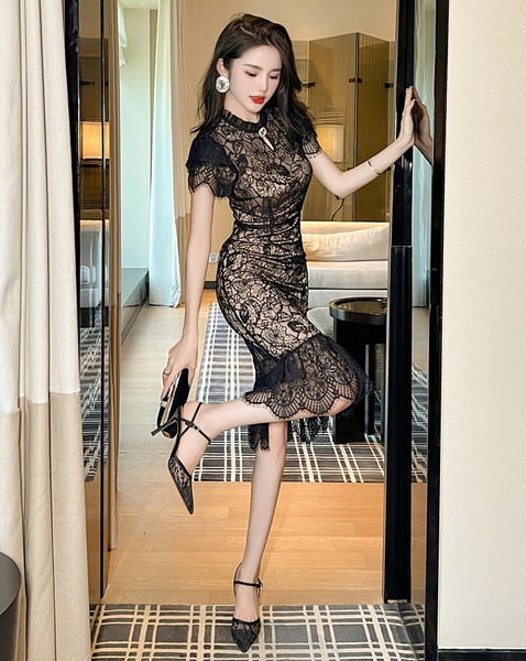 結婚式タイトドレス シースルードレス セクシードレス パーティー