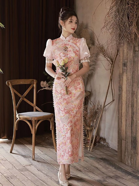 チャイナドレス チャイナ服 チャイナワンピース ワンピースチャイナ風