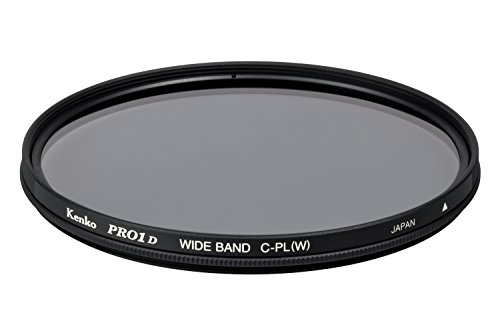 Kenko カメラ用フィルター PRO1D WIDE BAND サーキュラーPL (W) 58mm コントラスト上昇・反射除去用 518526
