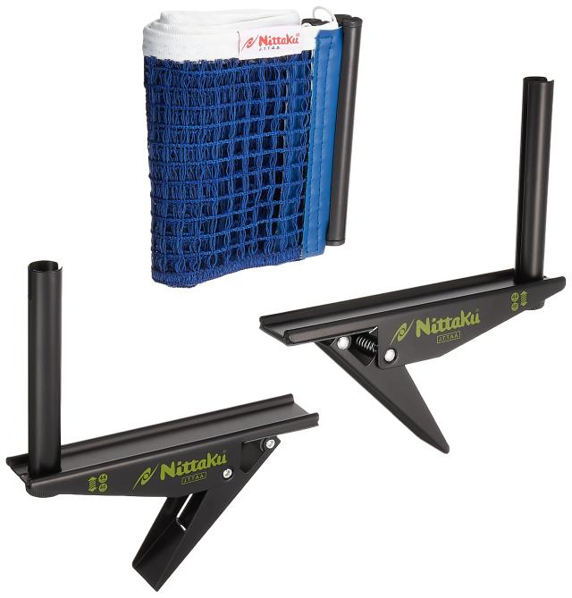 ニッタク(Nittaku) 卓球用 アジャストサポートネットセット NT-3407 ブルー/ブラックの通販は 6,583円