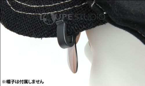 らくらく帽子掛け偏光レンズサングラス キャップグラス 偏光サングラス ブラウンミラー