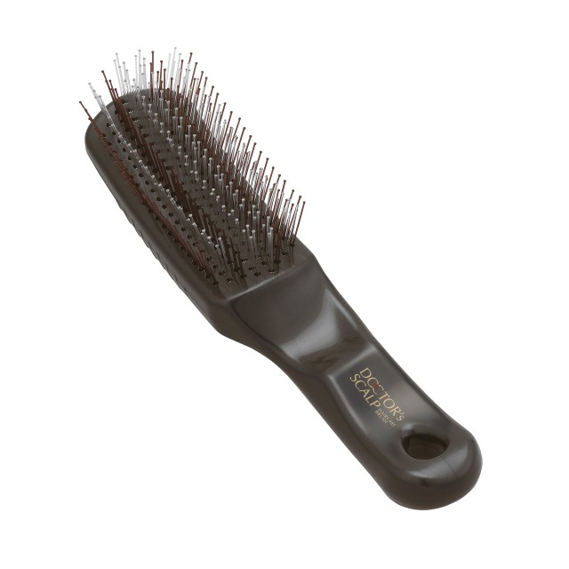貝印 ドクターズスカルプヘアケアブラシBK レギュラー ブラック KQ1601 1個 (x 1)の通販は