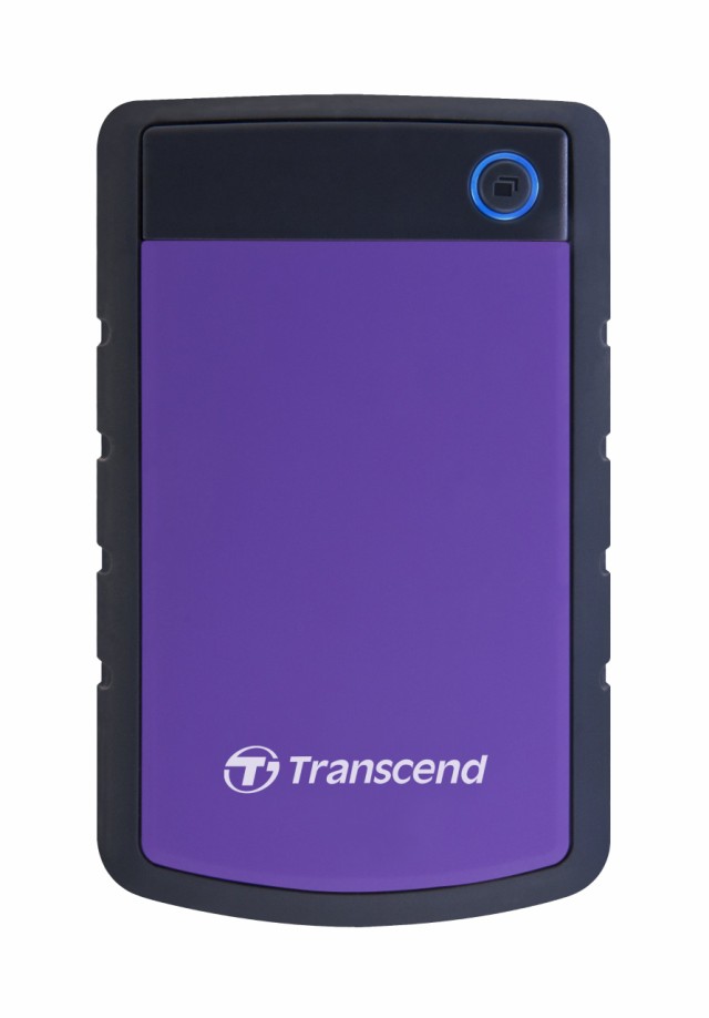 Transcend ポータブルHDD 2TB PS5/PS4 メーカー動作確認済 耐衝撃 USB3.1 Gen1 3年保証 TS2TSJ25H3P(パープル)の通販は