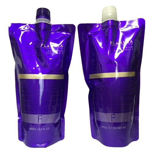 ミルボン MILBON プラーミア ヘアセラム シャンプーF＆トリートメントF 各400mL レフィルセットの通販は 6,618円