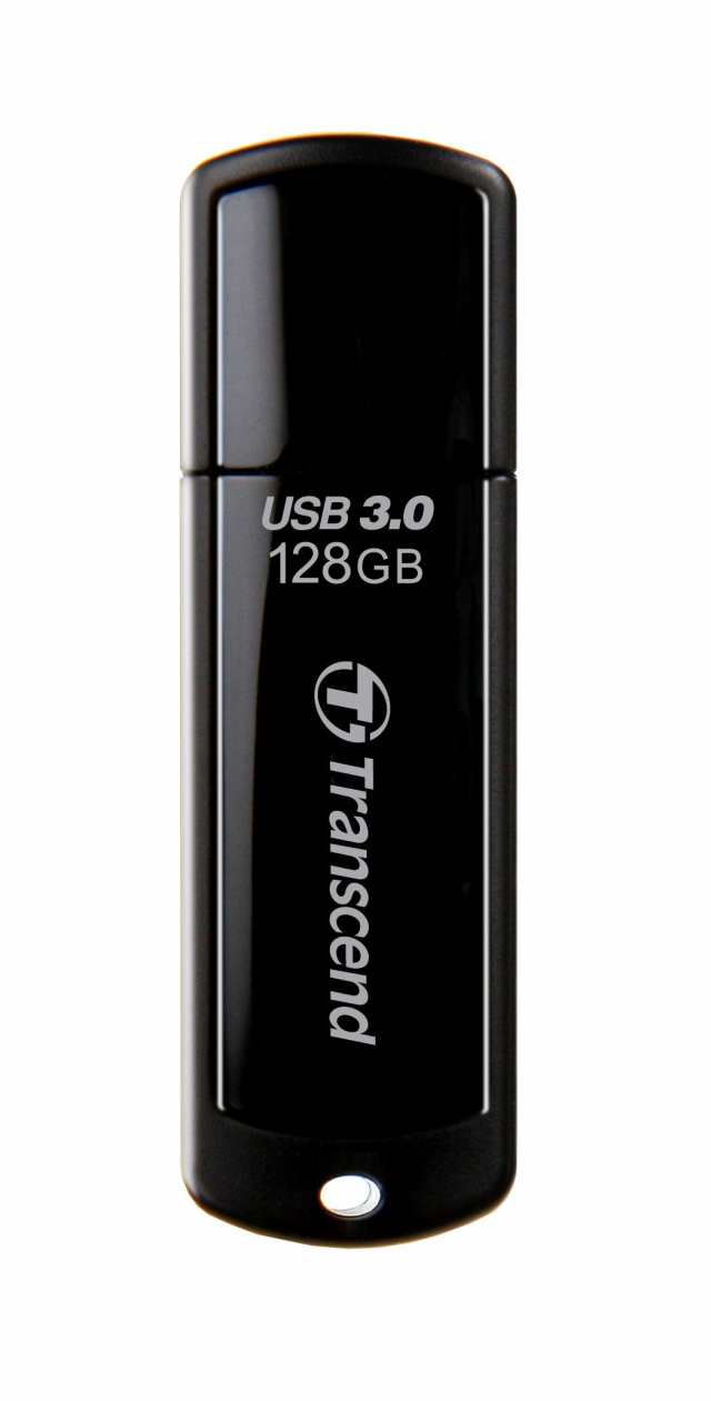 トランセンドジャパン トランセンド USBメモリ 128GB USB 3.1 キャップ式データ復旧ソフト無償提供PS4動作確認済 TS128GJF700 ブラック