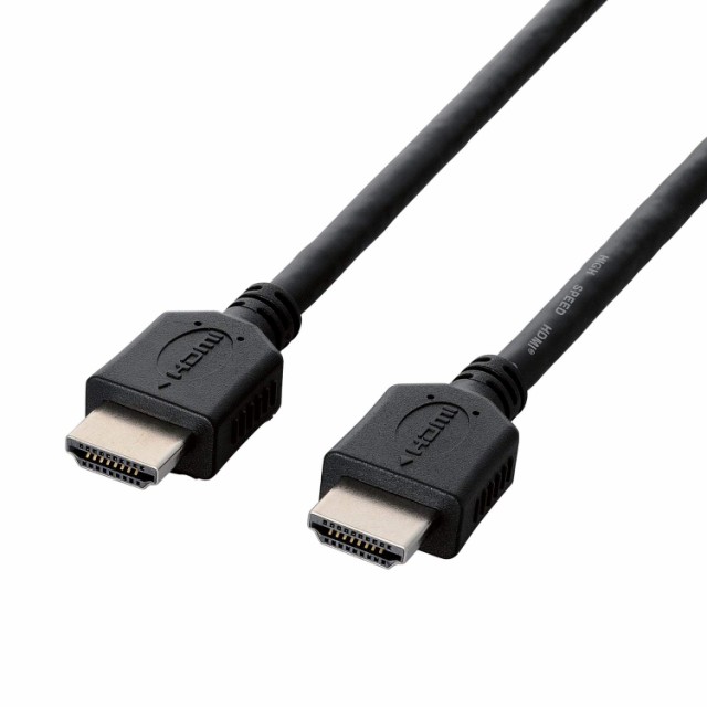 エレコム HDMI ケーブル 2m 4K × 2K対応 ブラック CAC-HD14EL20BK