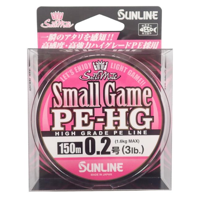 サンライン(SUNLINE) PEライン ソルティメイト スモールゲーム HG 150m 0.2号 3lb サクラピンクの通販は