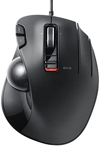エレコム トラックボールマウス/親指/5ボタン/チルト機能/有線ブラック M-XT2URBKの通販は 6,868円
