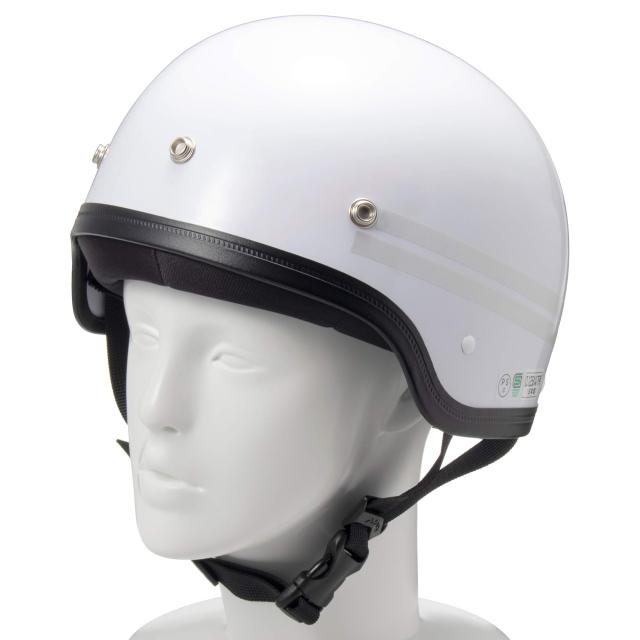 SANADA(サナダ) ヘルメット MACH(マッハ) AJ-80 シルバー反射2本付