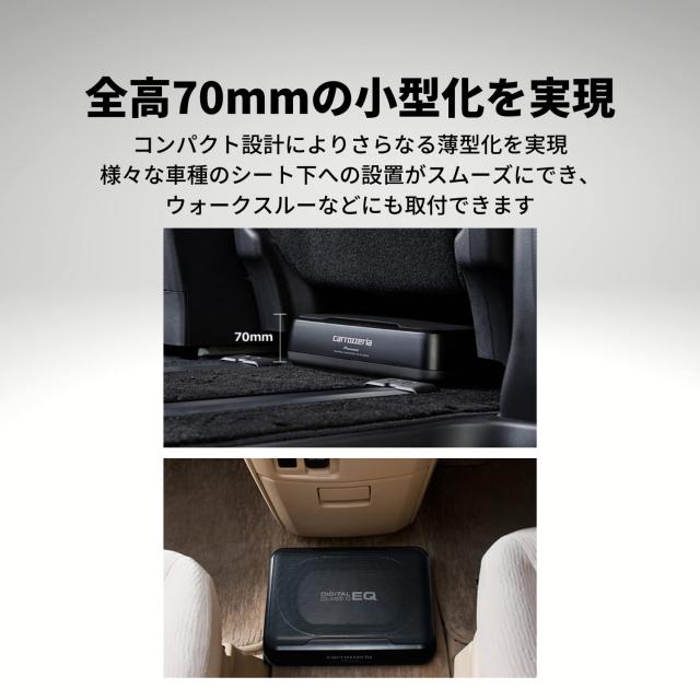 Pioneer TS-WX130DA パワードサブウーファー（パワード サブ