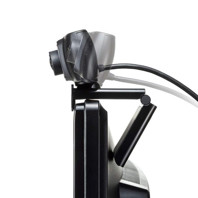 サンワサプライ Sanwa Supply 会議用ワイドレンズWEBカメラ 3mロングケーブルタイプ USB接続 150°超広角 マイク内蔵 Skype対応 ブラック CMS-V43BK-3_7