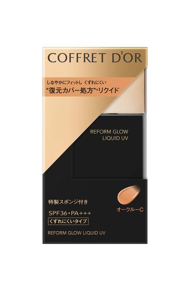 コフレドール リフォルムグロウ リクイドUV オークル-C SPF36・PA+++ リキッドファンデーション_5