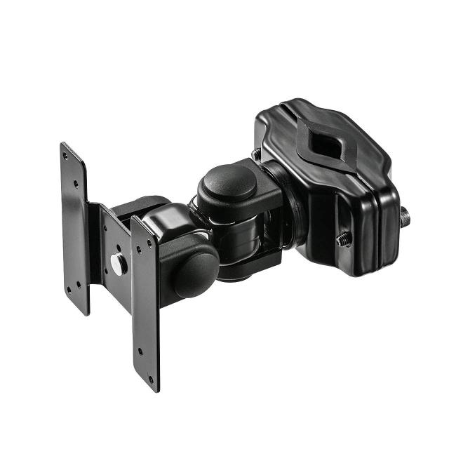 サンワサプライ モニターアーム 支柱取付け 高耐荷重(20kg) CR-LA357 製品カラー:ブラックの通販は 9,913円