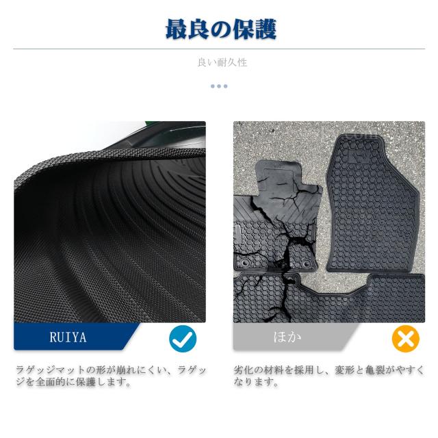 RUIYAスズキ ジムニーJB64 JB74 ラゲッジマット トラックマット