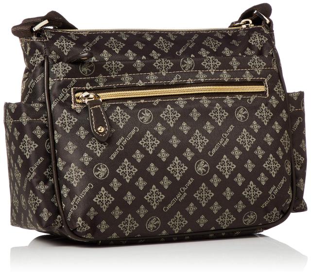 クリスチャンオリビエ] 多機能ショルダーバッグ 38-7802 41 チョコの