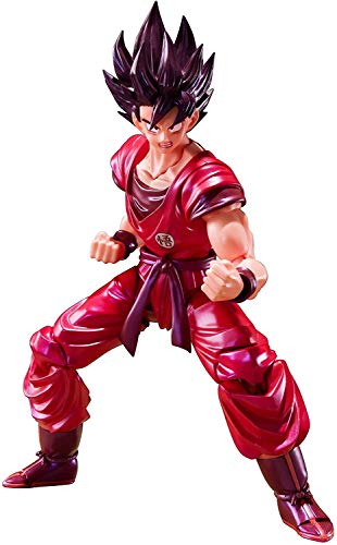 S.H.フィギュアーツ ドラゴンボール 孫悟空 界王拳 約140mm PVCABS製 塗装済み可動フィギュアの通販は