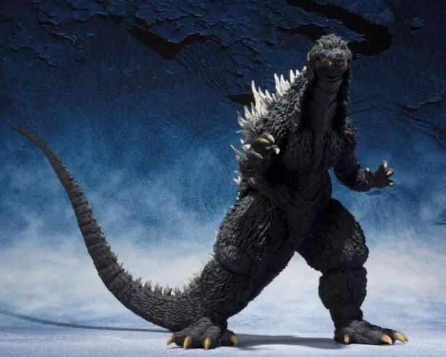 TAMASHII NATIONS S.H.MonsterArts ゴジラ メカゴジラ 2002 約155mm