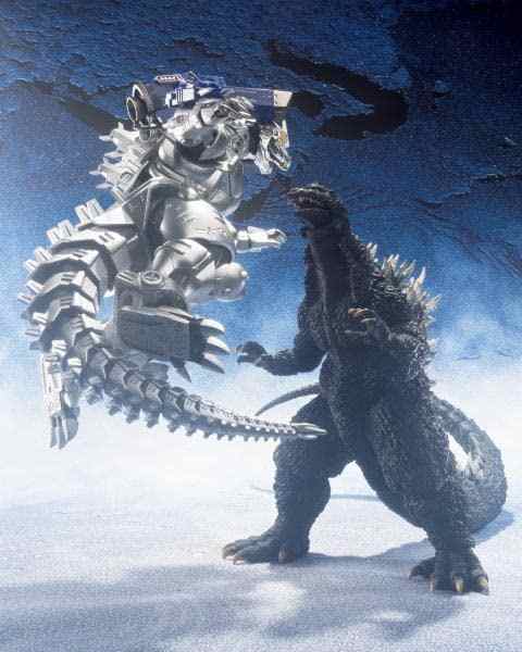 S.H.モンスターアーツ ゴジラ×メカゴジラ ゴジラ (2002) 約155mm