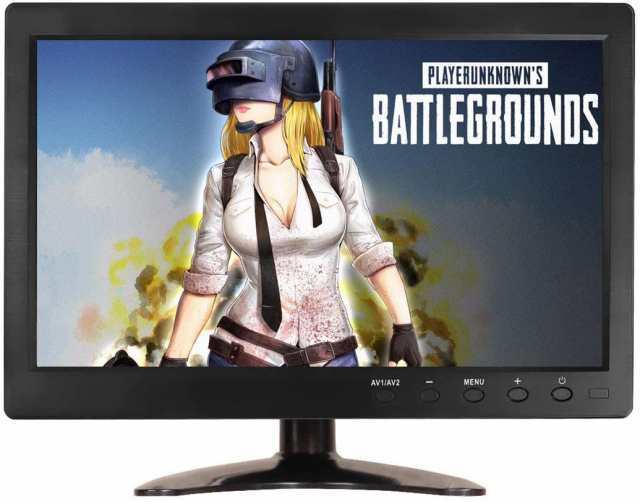 10.1インチモニター液晶小型モニター1280X800 IPS 全視野 TFTディスプレイ AV/VGA/TV/HDMI/BNC対応 スピーカー内蔵 CCTV DVD FPV DVの通販は