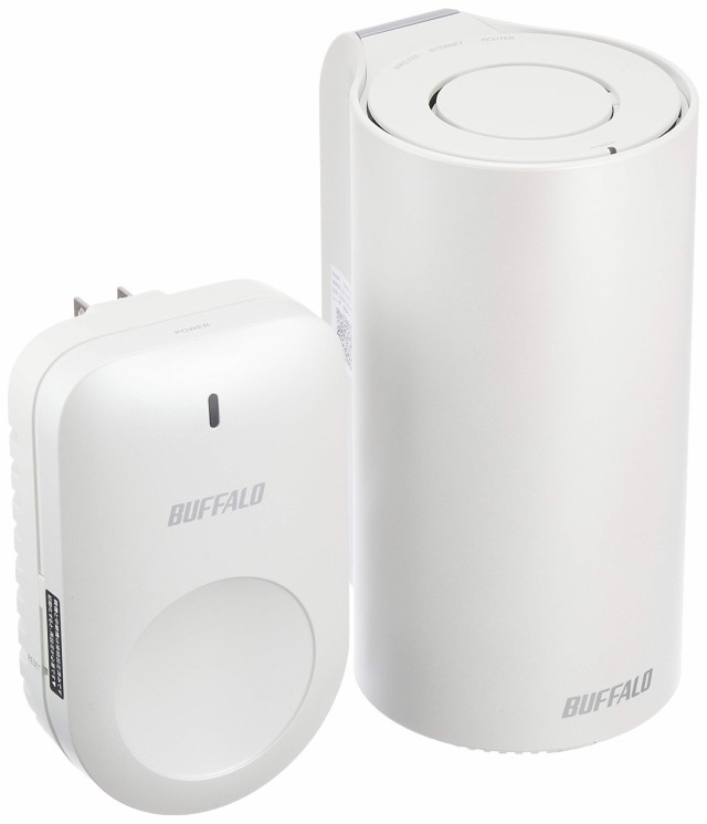 バッファロー メッシュ WiFi 無線LAN AirStation connect 親機+専用中継機(WP)セットモデル デュアルバンド セキュリティ機能搭載 テレワの通販は 19,348円