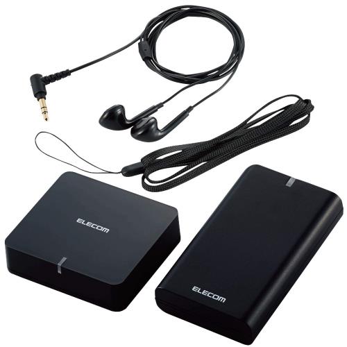 エレコム テレビ用受信機 ワイヤレス 2.4GHz 送信機付 イヤホン付属 AFFINITY SOUND TVW01E ブラック LBT-TVW01EBKの通販は 10,593円