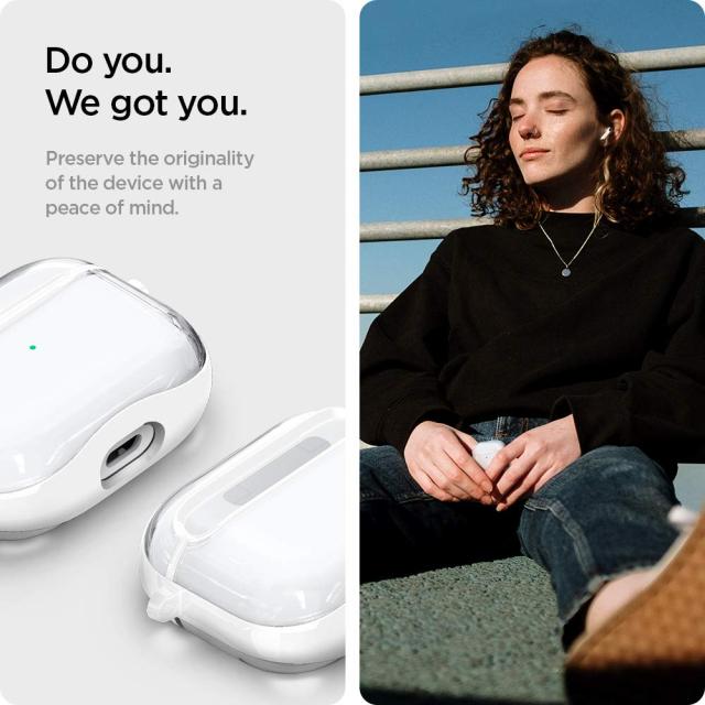 Spigen Airpods 第3世代 ケース AirPods 3 ケース 透明 クリア