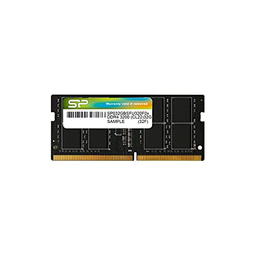 シリコンパワー ノートPC用メモリ DDR4-3200(PC4-25600) 32GB×1枚 260Pin 1.2V CL22 SP032GBSFU320F02