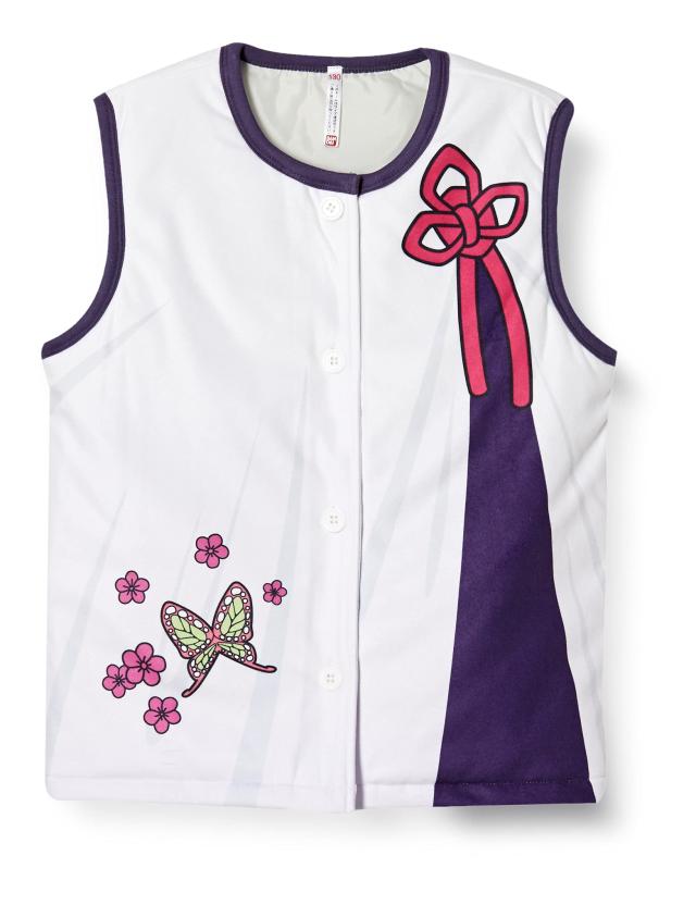 [バンダイ] パジャマセット 栗花落カナヲ フリースベスト ガールズ オフホワイト 日本サイズ 150 相当の通販は 5,465円