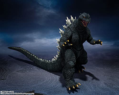 中古】(未使用・未開封品)S.H.モンスターアーツ ゴジラ (2019) からし 約160mm PVC