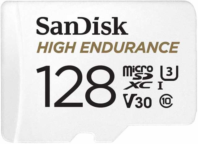 SanDisk サンディスク 正規品 メーカー2年保証 ドライブレコーダー対応 microSDカード 128GB UHS-I Class10 U3 V30対応 SDSQQNR-128G-G