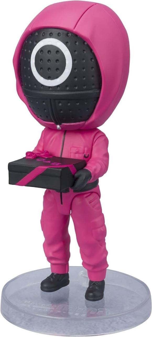 Figuarts mini イカゲーム マスク ドワーカー 約90mm ABSPVC製 塗装済み可動フィギュア