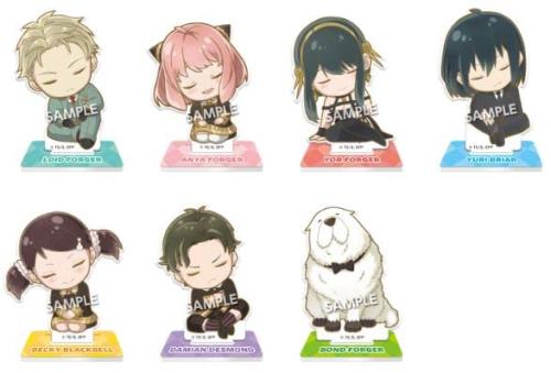 タカラトミーアーツ 肩ズンSPY×FAMILY トレーディングアクリルスタンド BOX商品 全7種 約65mm アクリル製の通販は 4,631円