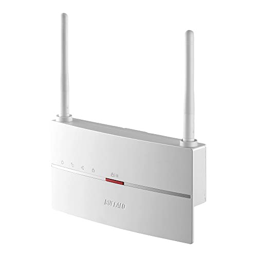 バッファロー WiFi 無線LAN 中継機 Wi-Fi 5 11ac 866 + 300Mbps コンセント直挿し/据え置き可能モデル 日本メーカー iPhone 14 / 13 / 1