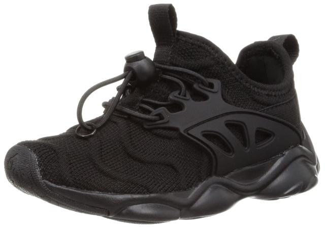 [シュンソク] スニーカー 運動靴 軽量 SL 16~25cm 2E キッズ 男の子 女の子 DSL 0140 ブラック/ブラック 18.0 cm