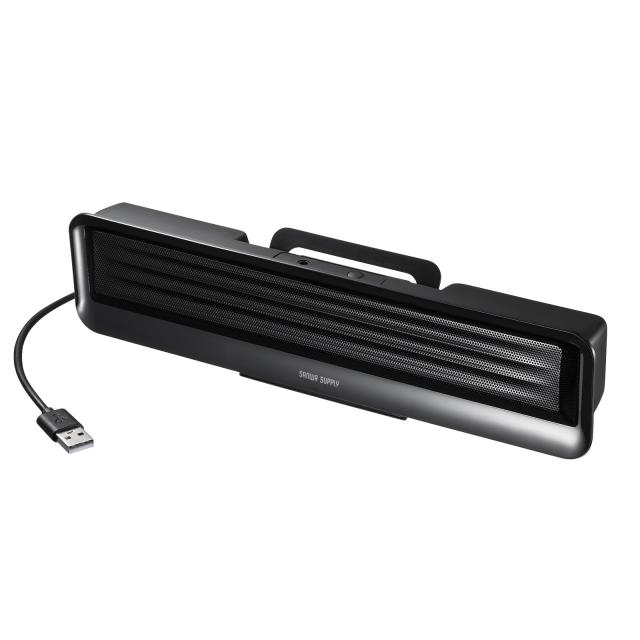 サンワサプライ(Sanwa Supply) Bluetooth対応 3WAY クリップ式スピーカー MM-SPBT5BKの通販は