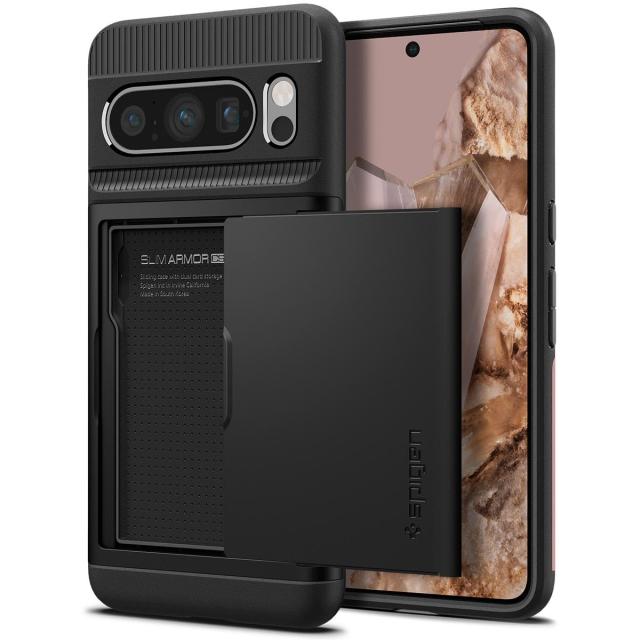 Spigen Google Pixel8 Pro ケース カード 収納 MIL規格取得 耐衝撃