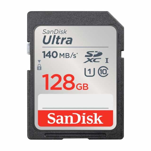 SanDisk サンディスク 正規品 SDカード 128GB SDXC Class10 UHS-I 読取り最大140MB/s SanDisk Ultra SDSDUNB-128G-GH3NN 新パッケージ