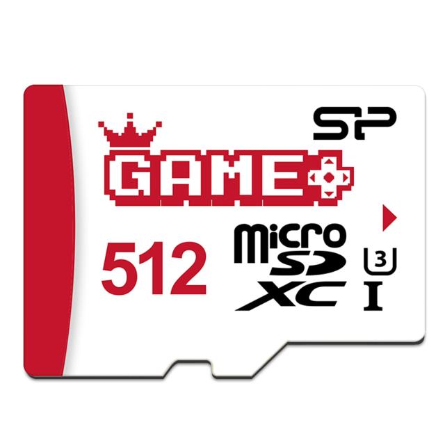シリコンパワー 512GB SDXC microSDカード ゲーミング向けNintendo Switch 動作確認済UHS-1 U3 V30 アダプター付き SP512GBSTXDV3V1NACの通販は 7,122円