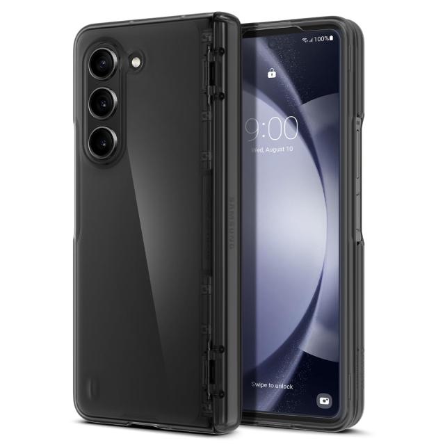 Spigen Galaxy Z Fold5 ケース [ SC-55D | SCG22 ] 超薄型 超軽量 耐衝撃 ワイヤレス充電 対応 さらさら マット仕上げ レンズ保護 指紋防止 擦り傷防止 ギャラクシー Z フォルド5 シン・フィット プロ ACS06517 (フロスト・グレー)