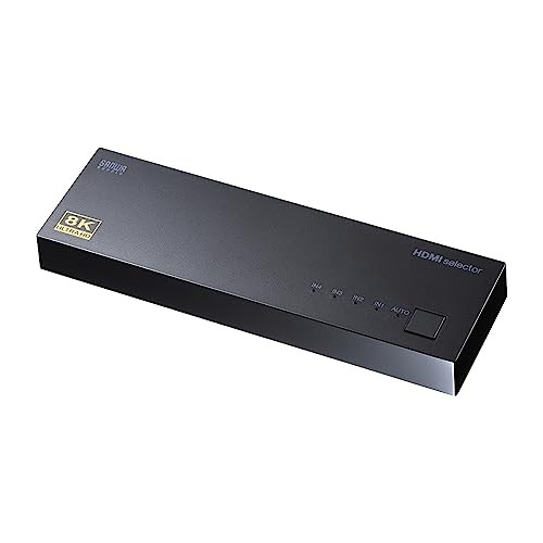 サンワサプライ(Sanwa Supply) 8K対応HDMI切替器(4入力・1出力) SW-HDR8K41Lの通販は