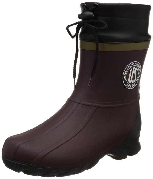 [オカモト] 歩きやすく疲れにくい US.RUBBER RM-4301 ダークブラウン