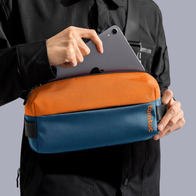 バッグ 777PRADATESSUTONYLON SHOULDER BODYBAG tomtoc】ボディバッグ メンズ 大容量 ワンショルダーバッグ