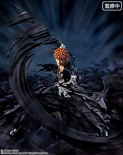 フィギュアーツZERO BLEACH 千年血戦篇-訣別譚- 黒崎一護-千年血戦篇- 約220mm PVC＆ABS製 塗装済み完成品フィギュア