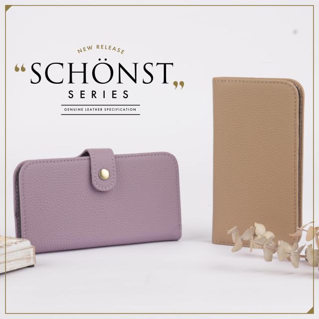 [HANATORA] iPhone15Pro ケース 手帳型 本革 シュリンクカーフレザー スマホケース スタンド機能 ベルトあり マグネットなし ネイビー H0XB-15Pro-Navy